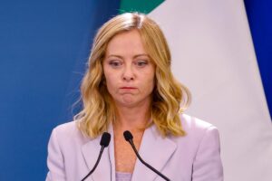 il premier giorgia meloni