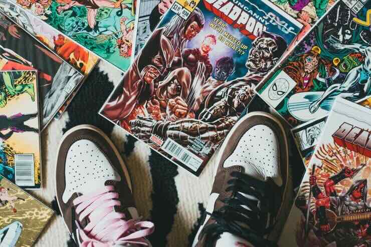 Fumetti, scarpe